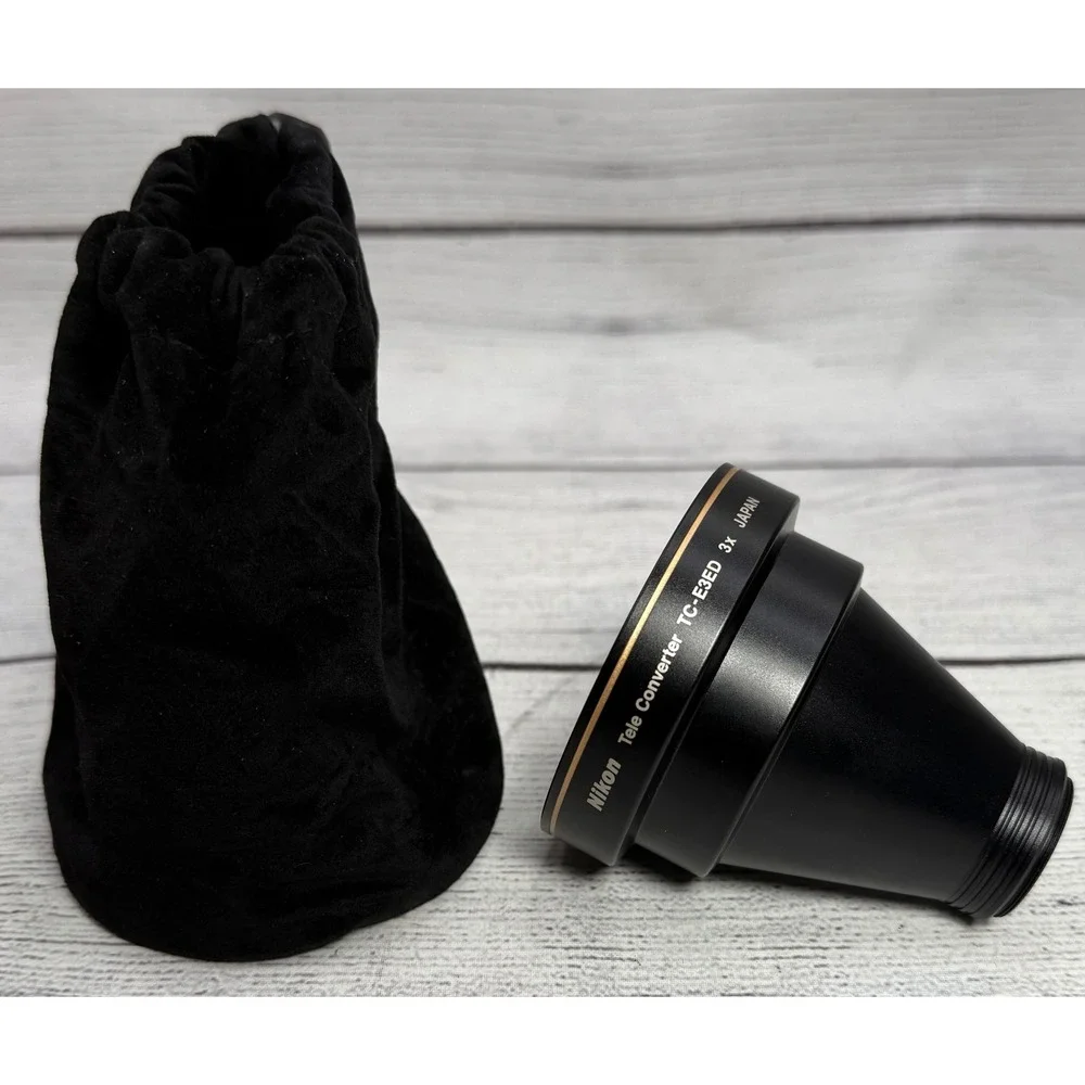 Nikon‎ TC-E3ED 3x Teleconverter ED Glass Lens for Coolpix Japan with Pouch